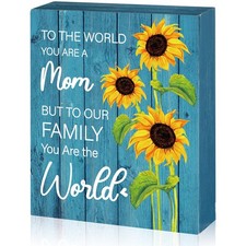 Shellwei Christmas Mom Gift To The World You Are a Mom But to Our Family You ...