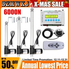 LCD Dual Axis Solar Panel Tracking Tracker Controller & 2*6000N Linear Actuators