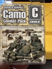 Brickarms Camo Combat Pack - Part C not Brickmania - Very Rare  FAST SHIP
