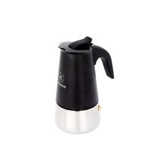 Caffettiera induzione 2 tazze nero nero