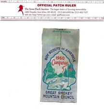 Great Smoky Mountain Council 1960 Camporee Patch