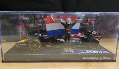 MINICHAMPS 1/43 Red Bull Racing RB18 Dutch GP 2022 Winner Verstappen Model