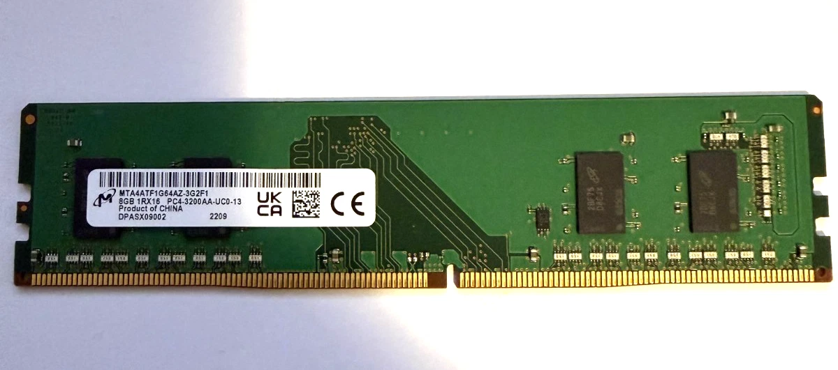PC4-25600 (DDR4-3200) Bus Speed DDR4 SDRAM Memory (RAM) for sale