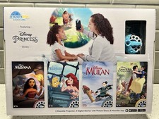 Moonlite Mini Projector Disney Princess 4 Digital Stories Light Projector NEW