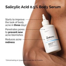 Salicylic Acid 0.5 Body Serum Exfoliating Treatment for Acne