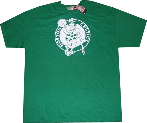 Boston Celtics Throwback Majestic Throwback Green Shirt  New tags