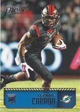 2016 Panini Prestige #246 Leonte Carroo DOLPHINS RC
