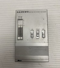 Vintage LLOYD'S Am/Fm Stereo Headset Only Receiver Model N767  Works Good 