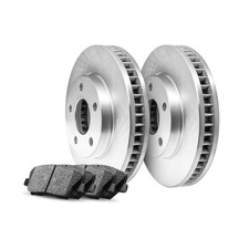 R1 Concepts Front Brake Kit Fits 2008-2016 Chrysler Town Country, Dodge Gra...