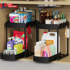 Multi-Purpose Pull-Out Storage Organizers, under Sink/Cabinet Organizers and Sto