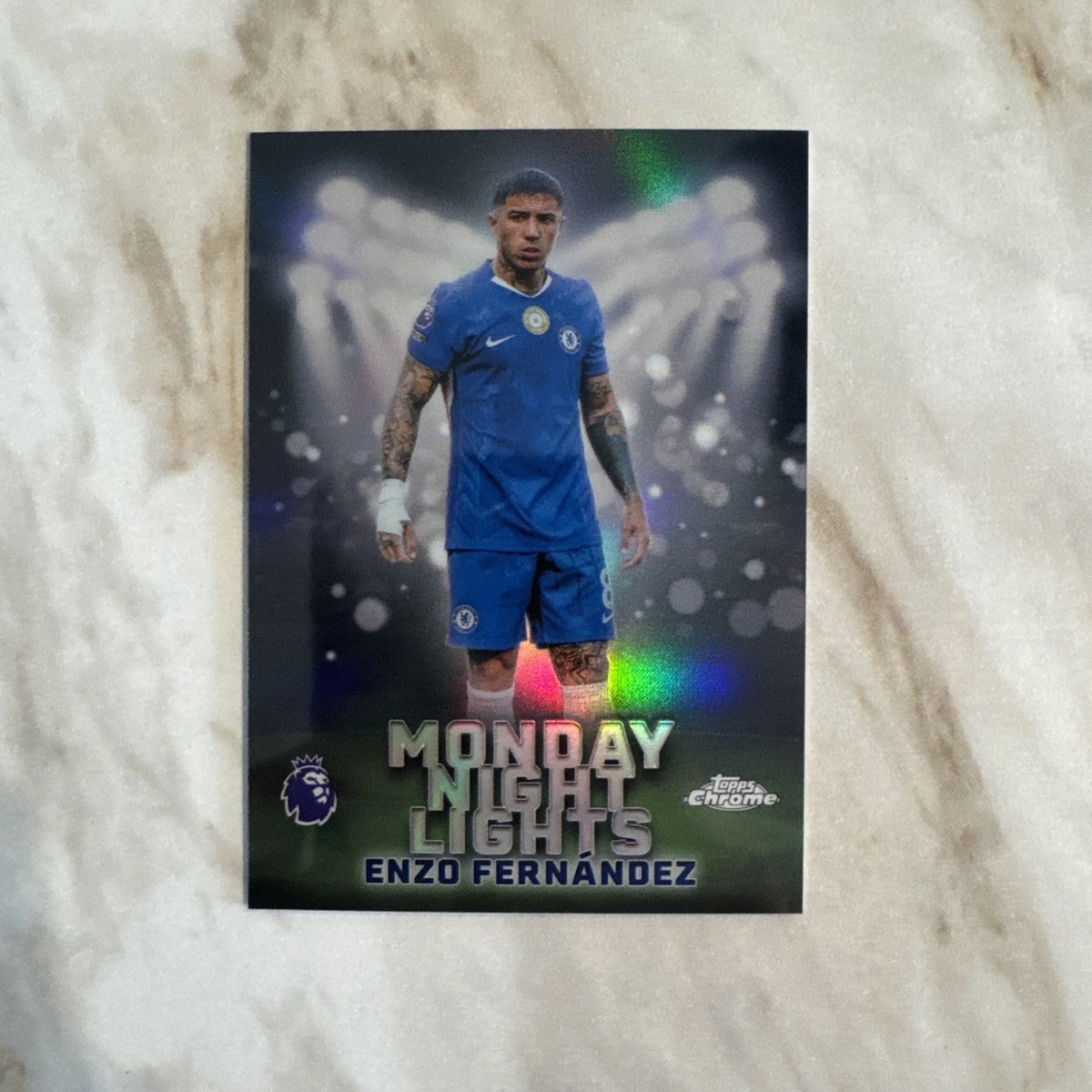 Enzo Fernandez 2026 Topps Chrome Premier League Monday Night