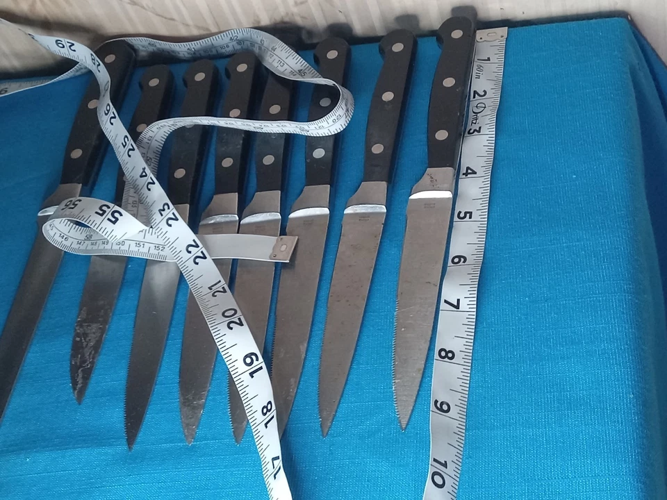 Juego de Cuchillos Wolfgang Puck WP Santoku (8)-Filete 9" y 11" Deshuesado Foto 3 de 4