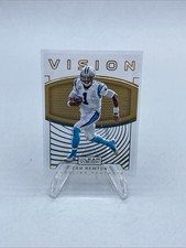 2016 Panini Clear Vision Cam Newton #7 Bookend /29 Carolina Panthers