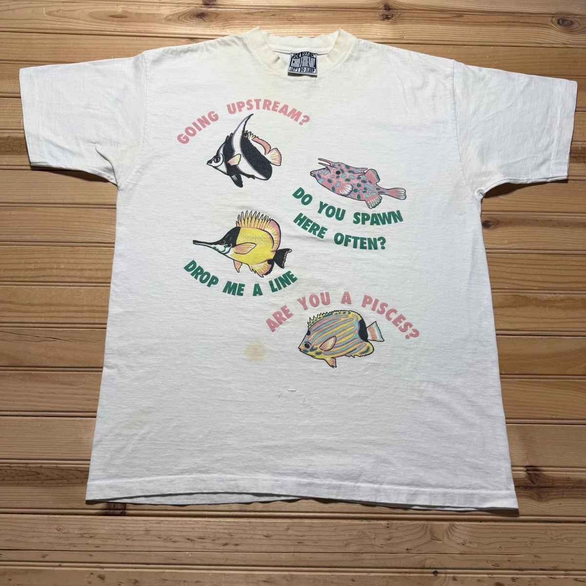 90s JOE BOXER アートプリントTシャツユ ーモアUSA製 XL 90s JOE BOXER