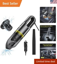 Portable Mini Handheld Vacuum Cleaner - Ideal for Car, Pet & Home Cleaning