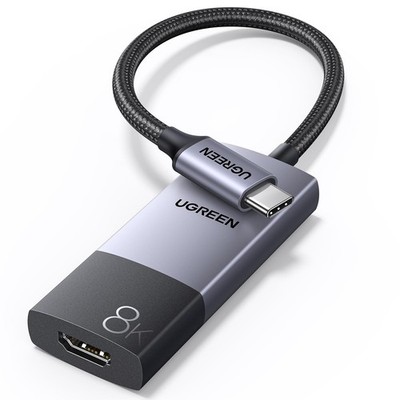 USB C HDMI Adapter 8K@60Hz 4K@144Hz 2K@240Hz, Thunderbolt 3/4 auf HDMI Adapte...