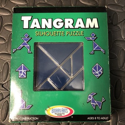 Binary Arts Corp. Tangram Silhouette Puzzle 2002 Barnes And Noble New Sealed