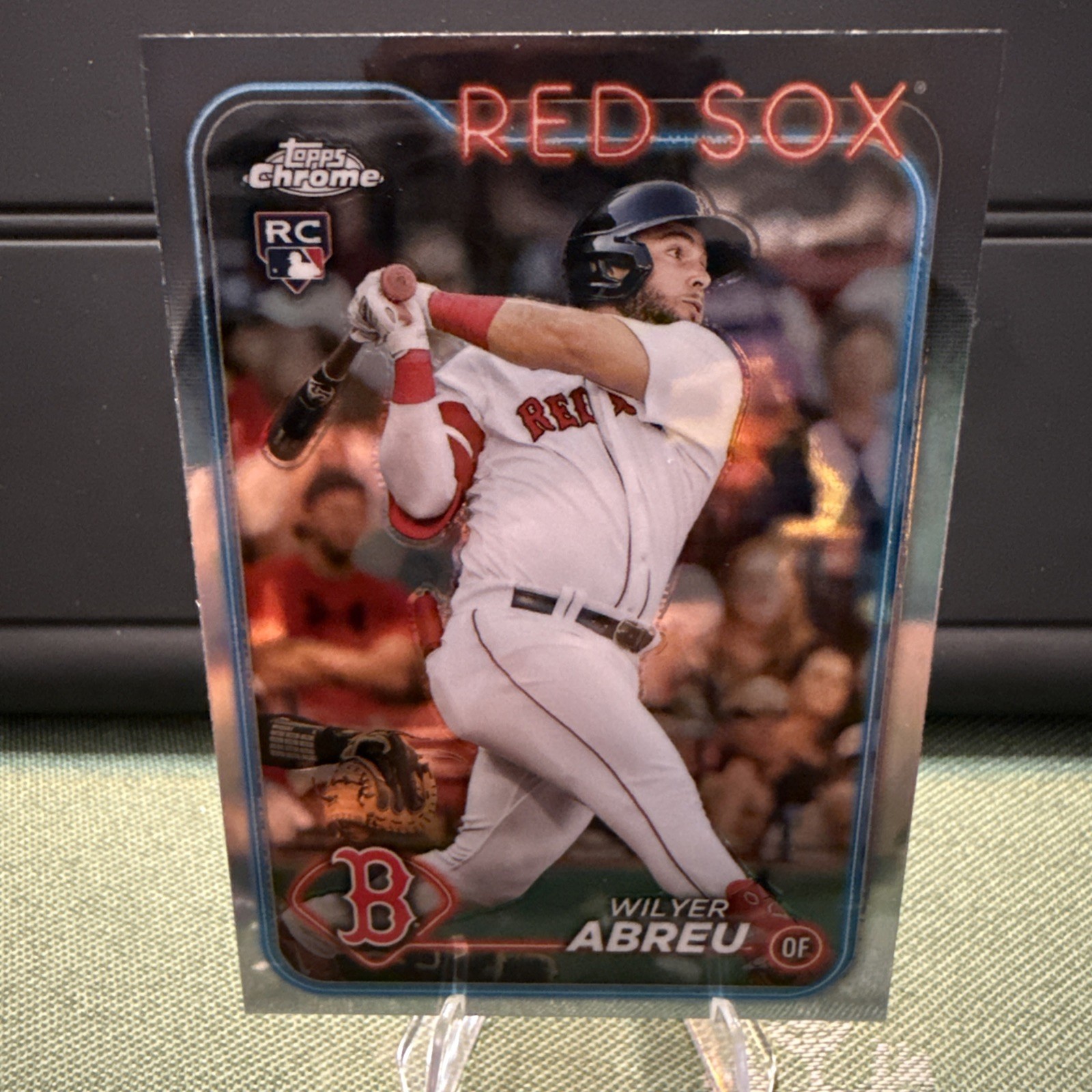 2024 Topps Chrome - Wilyer Abreu #165 Refractor (RC)