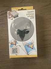 Brand New ek tools Large Punch Deer Head Scrapbooking Card Making FREE SHIPPING