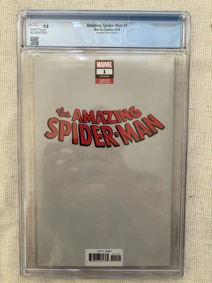 Amazing Spider-Man #1 Campbell Variant CGC 9.8 First Kindred Appearance - Image 3 of 4