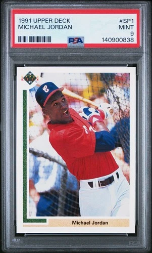 1991 UD #SP1 MICHAEL JORDAN PSA 9
