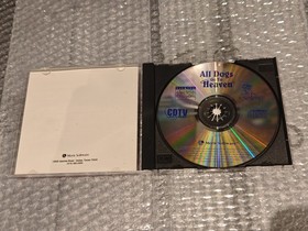 ALL DOGS GO TO HEAVEN CD 1991 Merit Software AMIGA Commodore CDTV