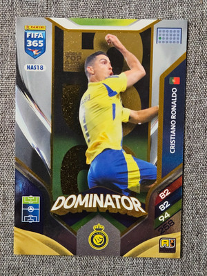 Panini FIFA 365 Adrenalyn XL NAS18 Cristiano Ronaldo DOMINATOR