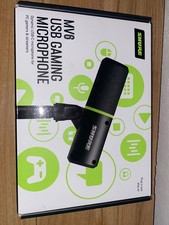 Shure MV6 Usb Speech Microphone for Gaming, Black
