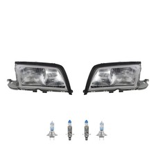 Scheinwerfer Set passend f&uuml;r Mercedes W202 C-Klasse 09/96-05/00 H7 H1 Links re.