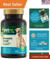 250 Count Brewers Yeast Chewables - Essential Skin Support for Dogs of All Ages