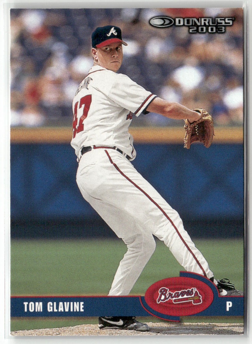 2003 DONRUSS #238 TOM GLAVINE ATLANTA BRAVES