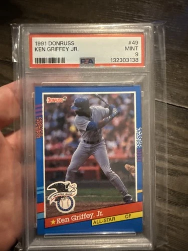 1991 Donruss Ken Griffey Jr All Star #49 PSA 9