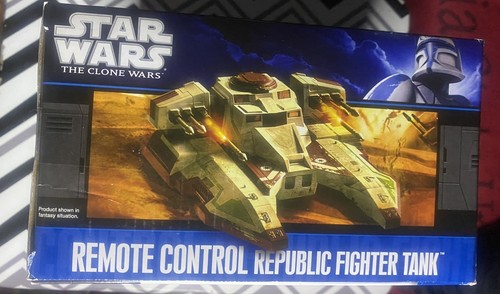 Remote Control Republic Fighter Tank STAR WARS The Clone Wars NEW - Picture 14 of 17