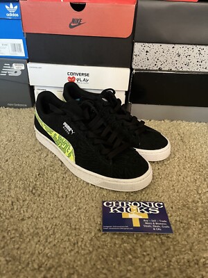 Size 7 -  PUMA Suede x Rick and Morty Low Interdimensional Portal