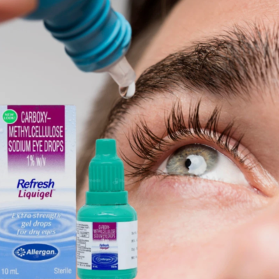 3 x REFRESH LIQUIGEL Eye Drops Lubricant Extra Strength Gel 10ml 2027 | eBay
