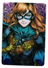 Batgirl Bat Girl Laser Engraved Holo Character Art Cardsass Masters Card