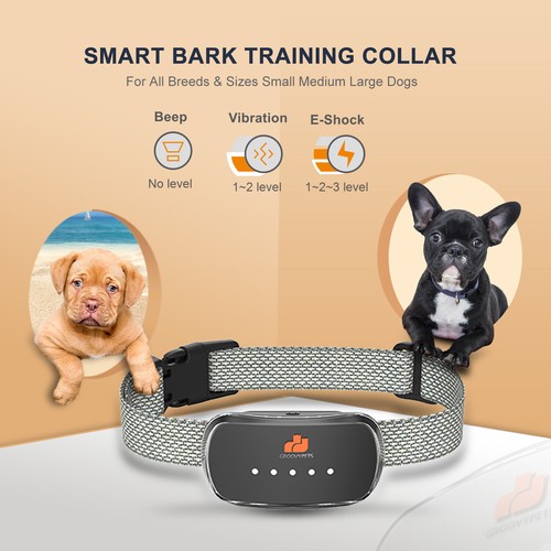 Smart Automatic Anti bark Dog Collar Intelligent Waterproof Barking Terminator - Picture 4 of 63