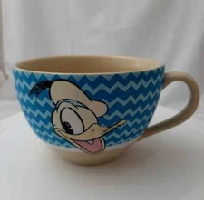 Authentic Disney Store Large Donald Duck Coffee Tea Soup Mug