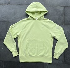 Champion Reverse Weave Embroidered Neon Pullover Hoodie Size M 23.5x27.5