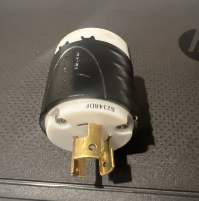  COMMERCIAL plug 14A 120-480 VAC Legrand S2348DF IN GOOD CONDITION