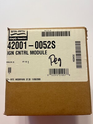 Pentair/Sta-Rite 42001-0052S Ignition Control Module