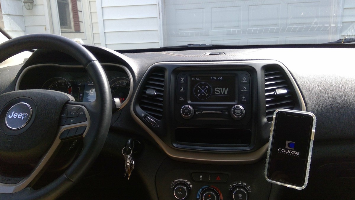 Direct Fit Phone Mount Jeep Cherokee (2014-2019)