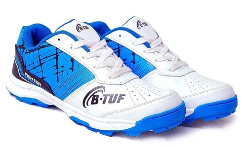 BTUF Fighter Cricket Shoes Spikes Sports Shoes Lightweight & Durable for Men - Picture 8 of 32