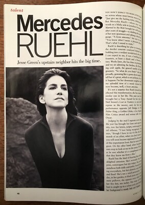 Jessica Lange - Mirabella magazine - April 1992, Vendela, Mercedes