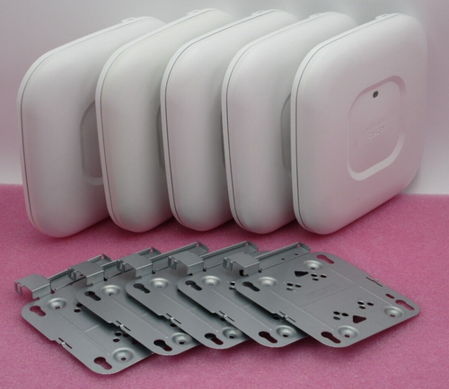 5 x Cisco AIR-CAP2702I-E-K9 PoE 802.11a/b/g/n/ac Dual Band Wireless AccessPoint - 第 1/7 張圖片