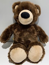 Build A Bear Teddy Bear Dark Brown Soft Stuffed Animal 15 Inch Plush
