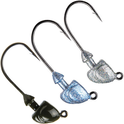 Strike King Squadron Swimbait Jig Head - 3 Jigköpfe, Jighaken, Angelhaken, Haken