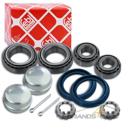 2x FEBI RADLAGERSATZ HINTEN FÜR VW CORRADO DERBY BJ77-84 GOLF 1 GOLF 2 GOLF 3 1H