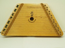 HAND HARP NEPENENOYKA HARP LIKE ZITHER HARP / AUTOHARP no tuning key 1970s GREEK