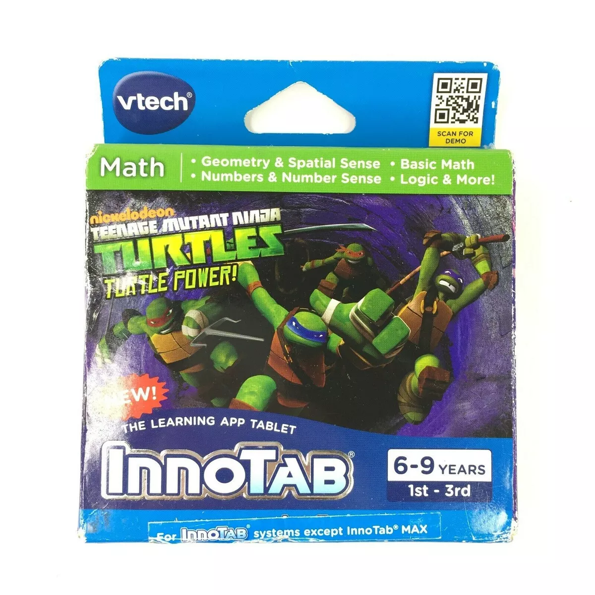 Vtech InnoTab Teenage Mutant Ninja Turtles Math Game TMNT 10